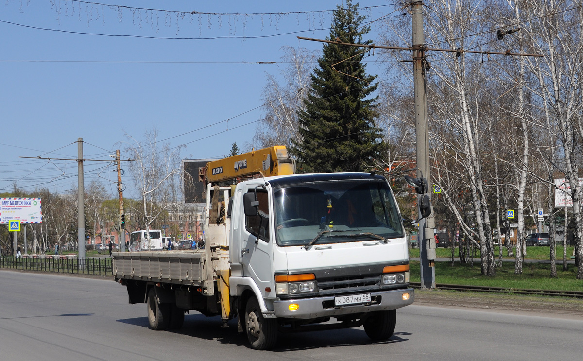 Омская область, № К 087 МН 55 — Mitsubishi Fuso (общая модель)