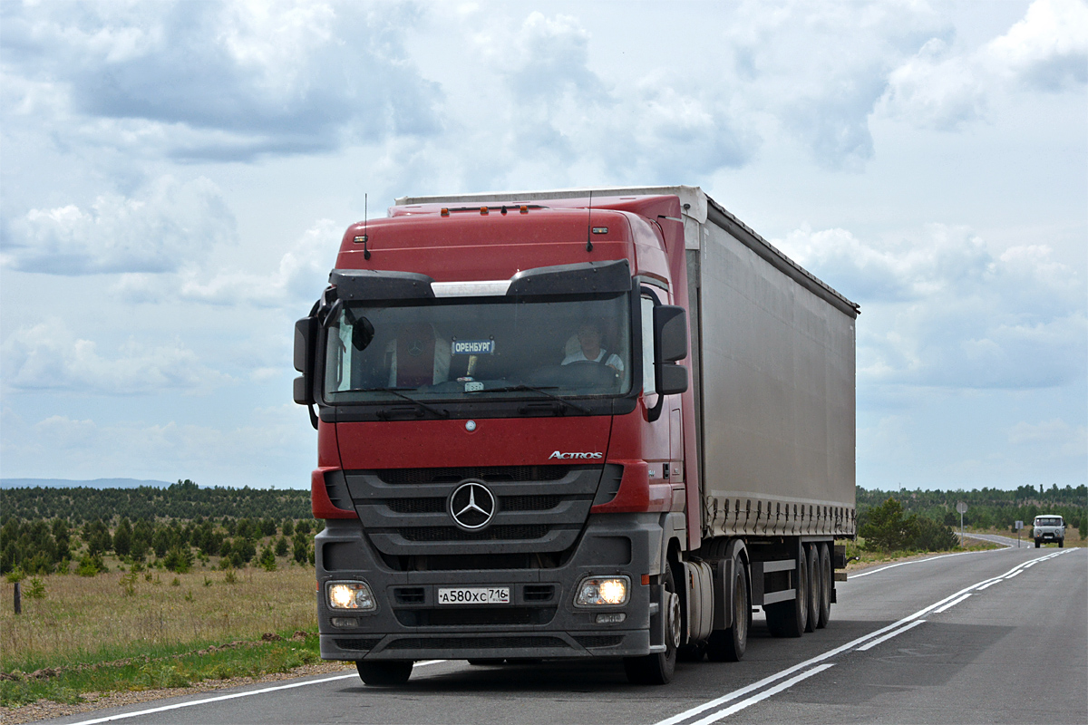 Татарстан, № А 580 ХС 716 — Mercedes-Benz Actros '09 1844 [Z9M]