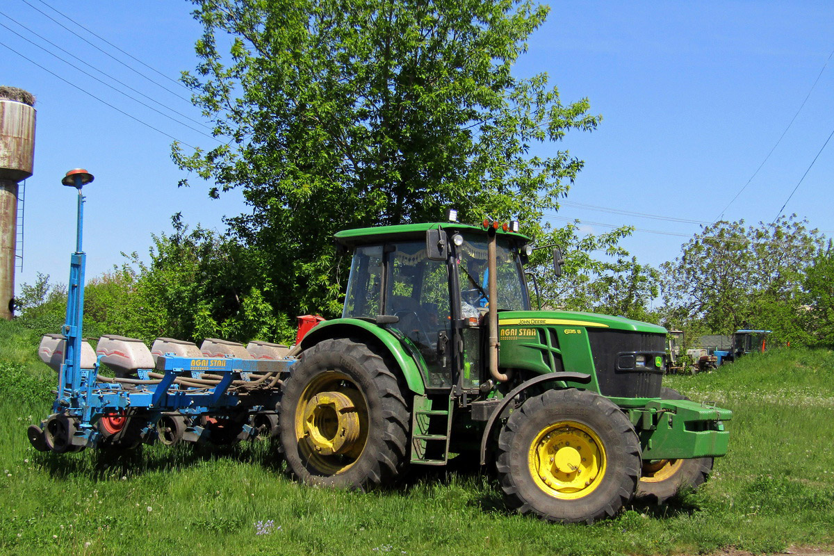 Полтавская область, № 34671 ВІ — John Deere 6135B