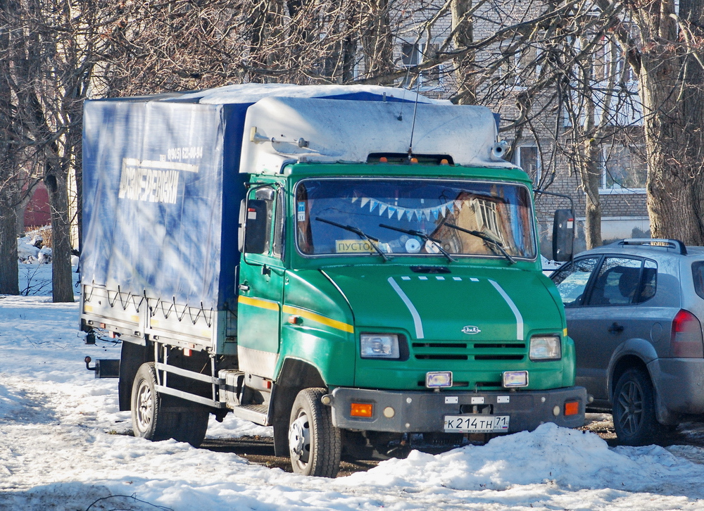 Тульская область, № К 214 ТН 71 — ЗИЛ-5301АО "Бычок"