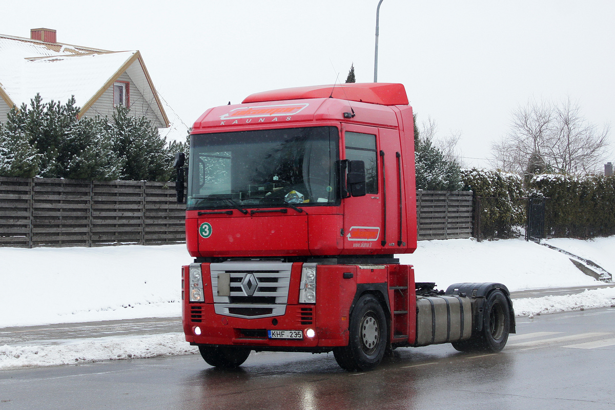 Литва, № KHF 235 — Renault Magnum ('2005)