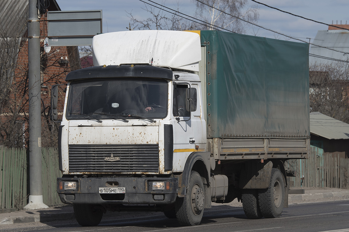 Московская область, № В 105 МЕ 190 — МАЗ-5336A5