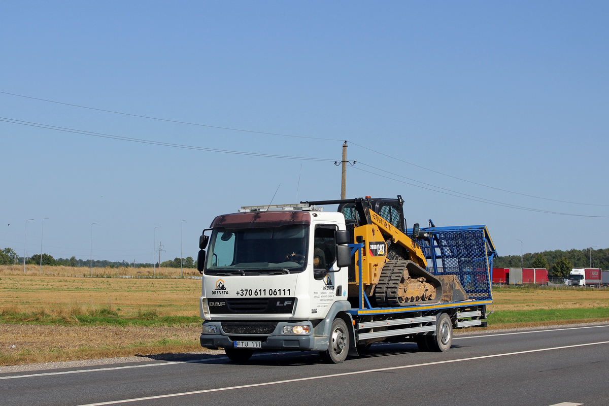 Литва, № FTU 111 — DAF LF45 FA