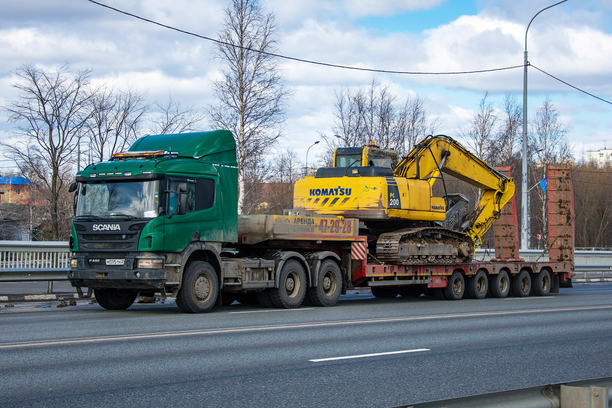 Архангельская область, № М 595 ТМ 29 — Scania ('2011) P440; Архангельская область — Разные фотографии (Спецтехника)