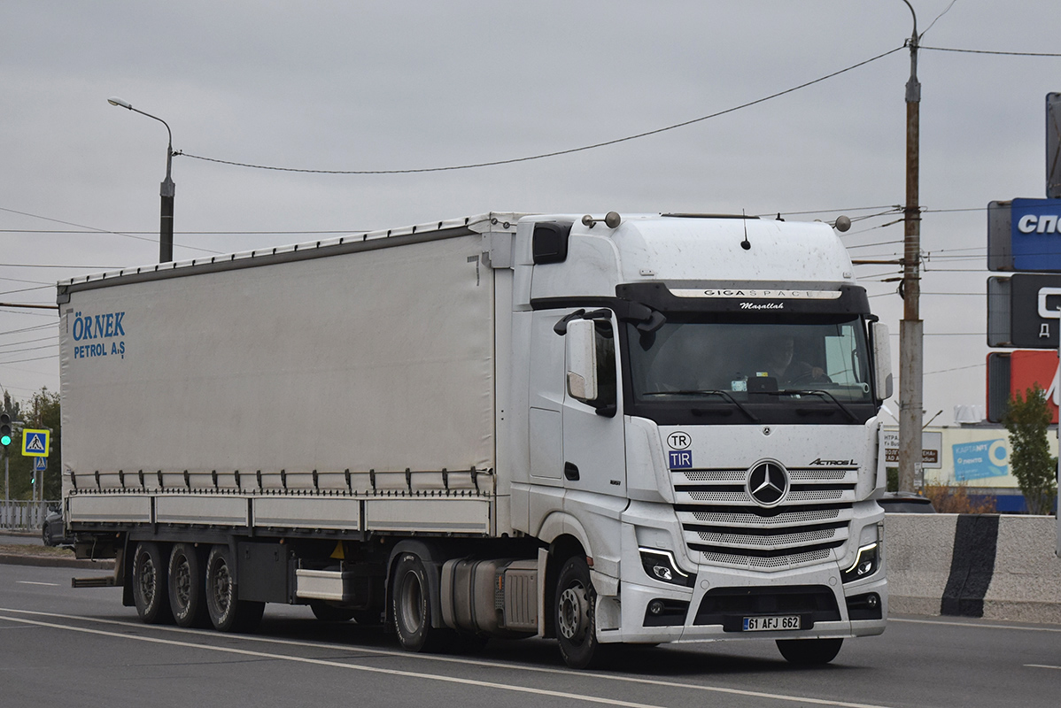 Турция, № 31 AFJ 662 — Mercedes-Benz Actros ('2018) 1851