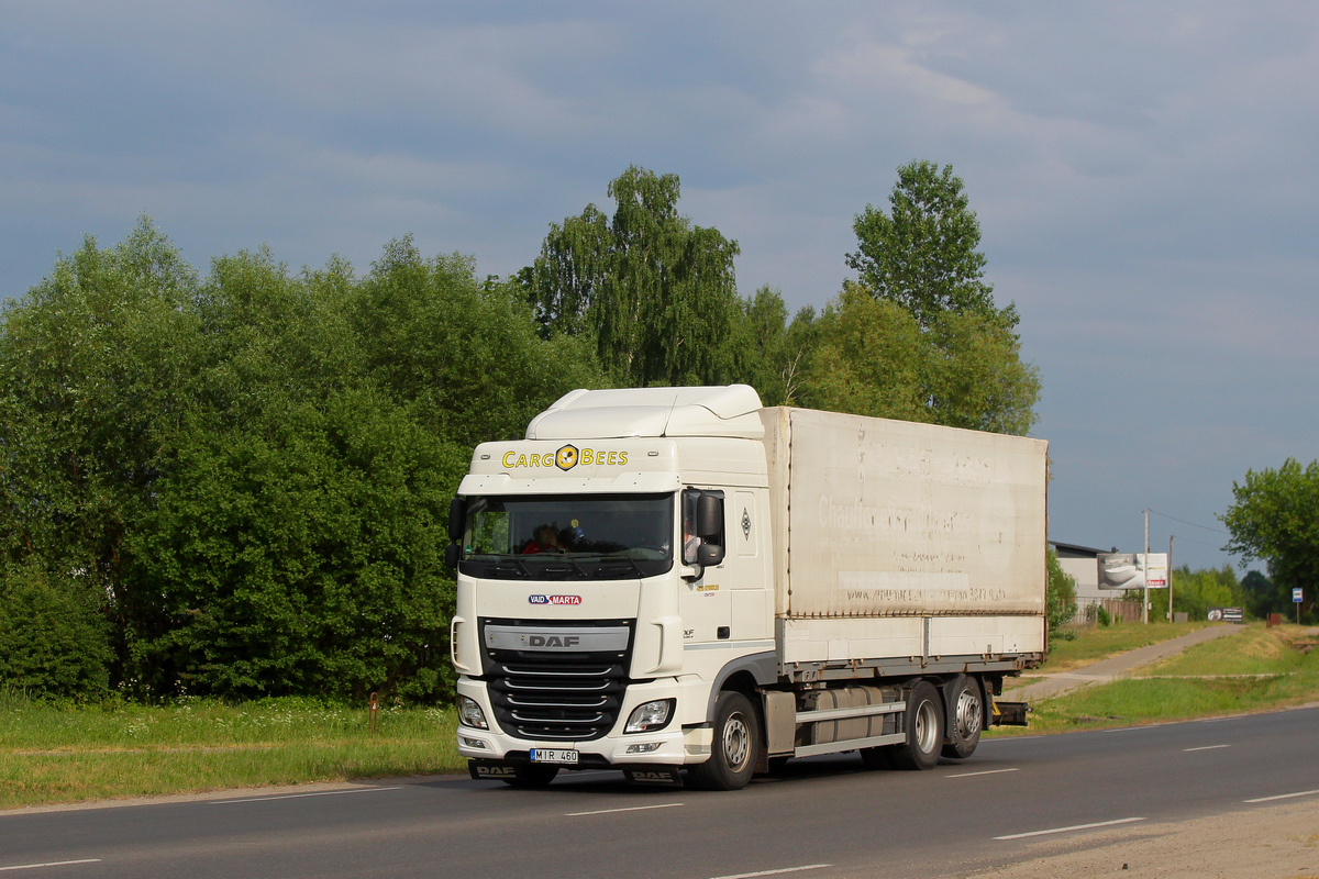 Литва, № MIR 460 — DAF XF Euro6 FAR