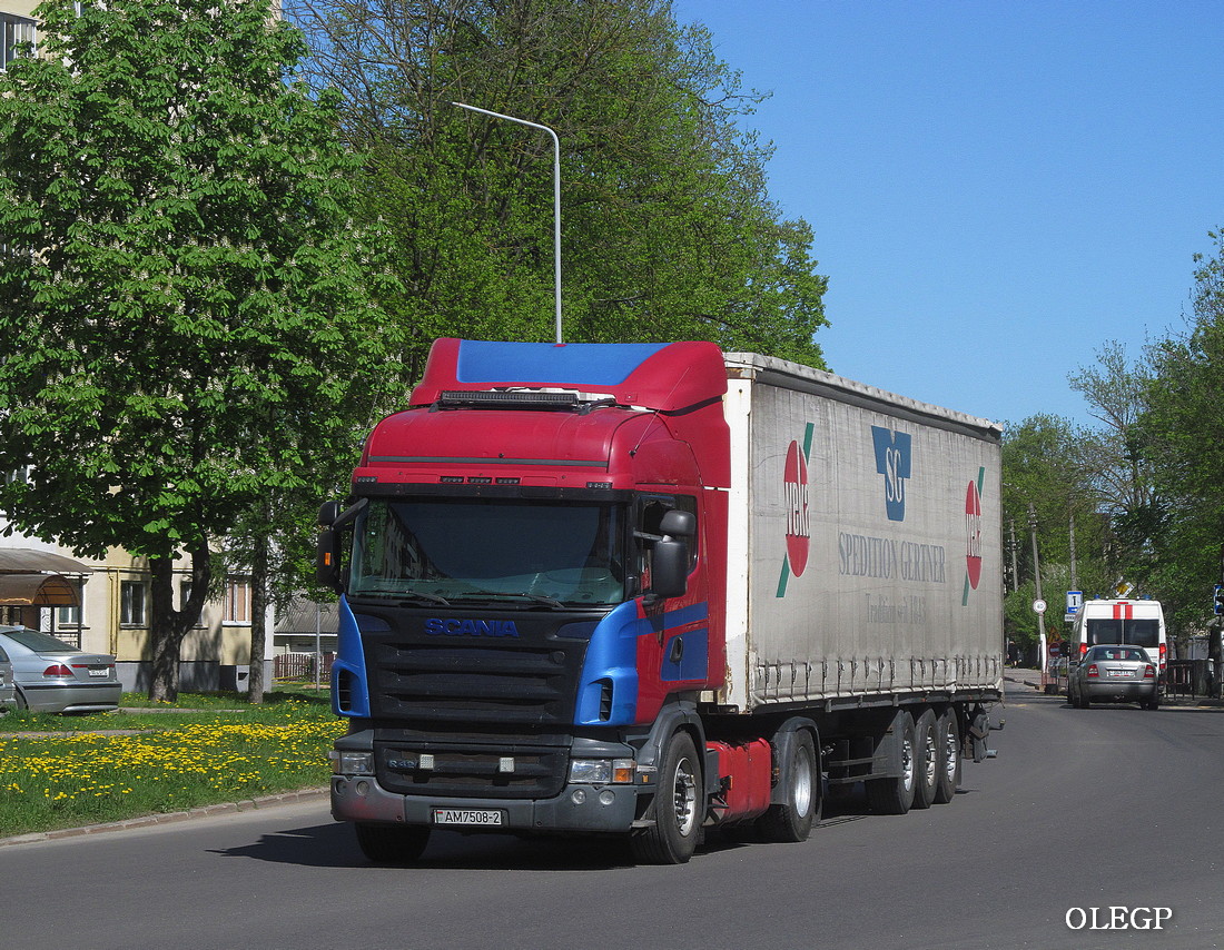 Витебская область, № АМ 7508-2 — Scania ('2004) R420