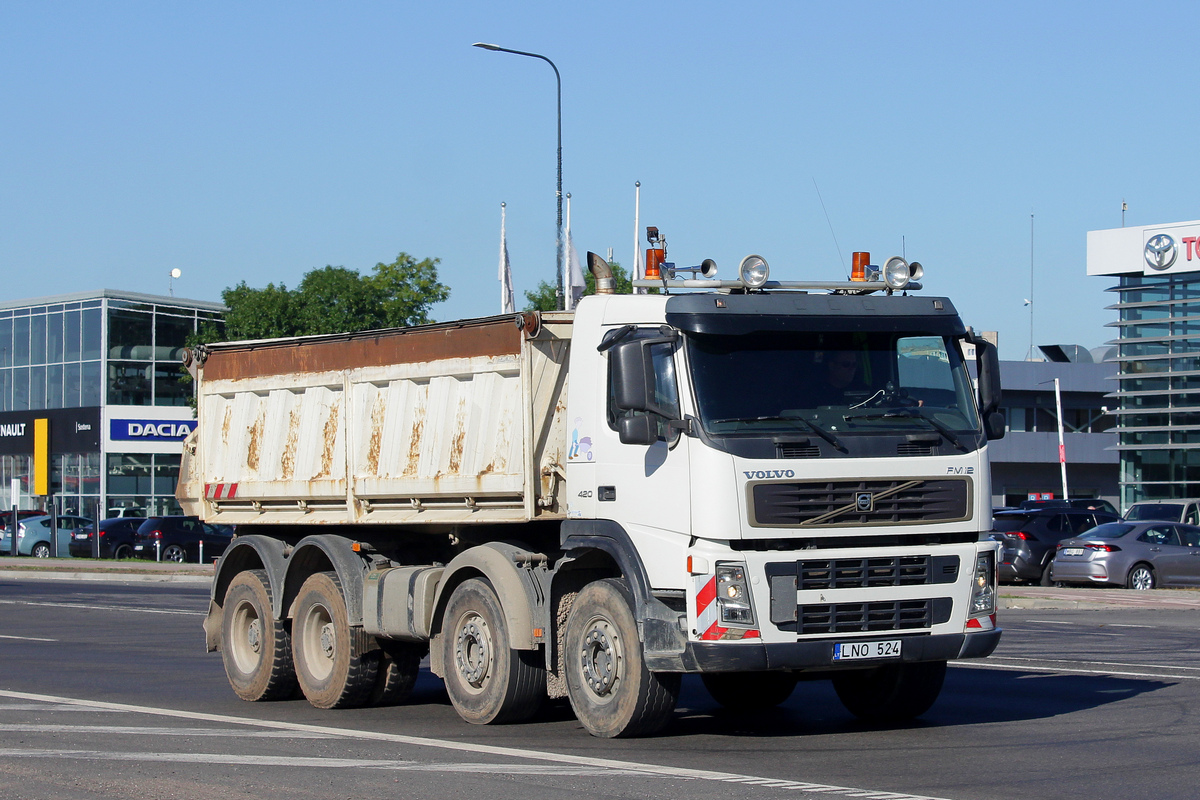 Литва, № LNO 524 — Volvo ('2002) FM12.420