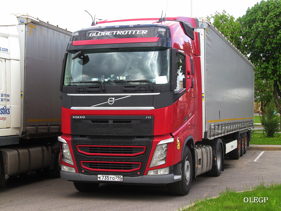 Московская область, № К 735 ТО 790 — Volvo ('2012) FH.460 [X9P]