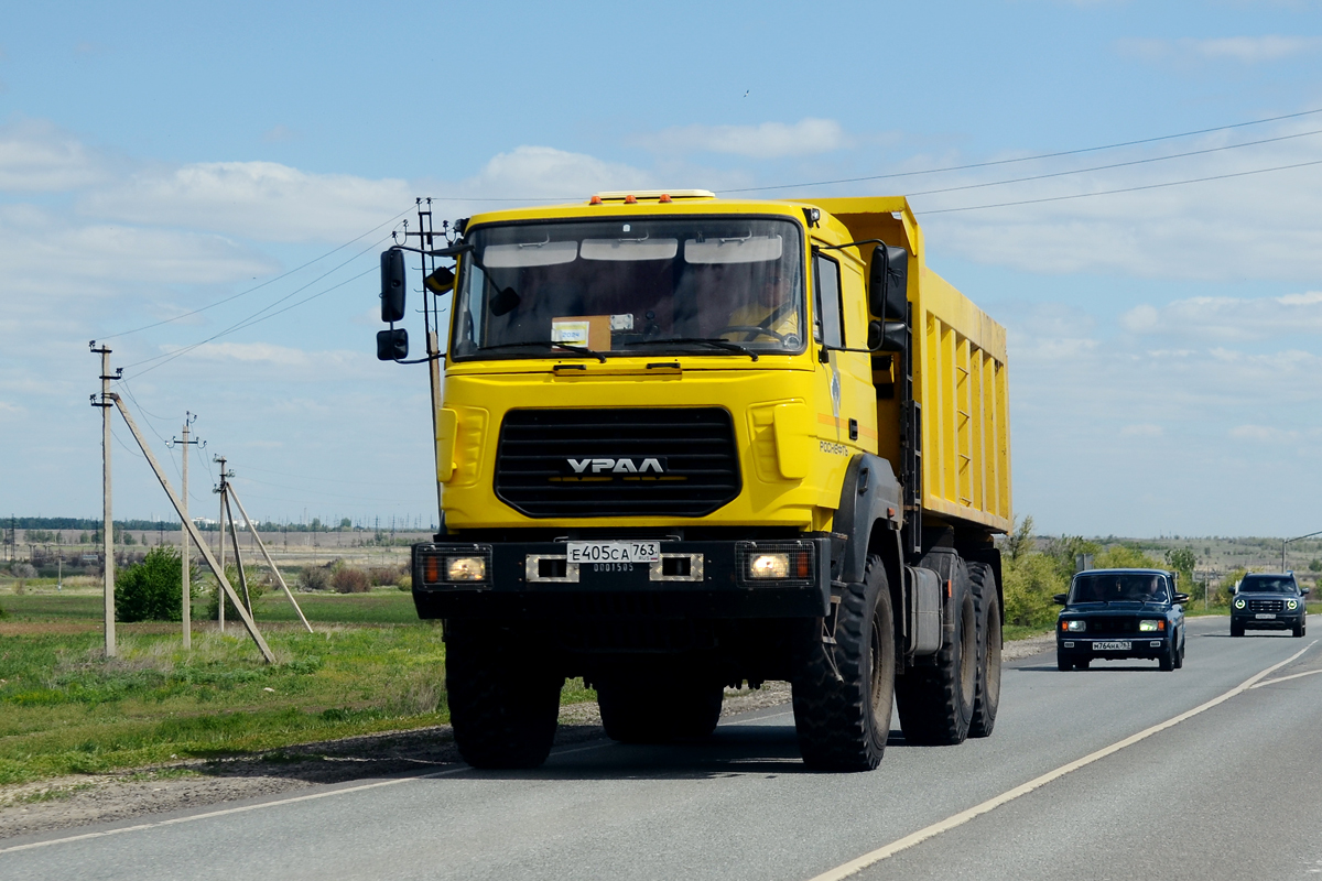 Самарская область, № Е 405 СА 763 — Урал-6370