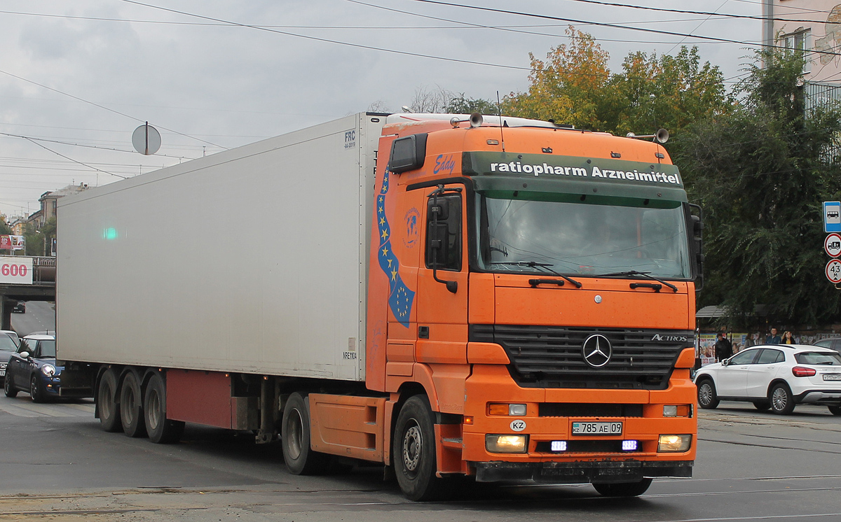 Карагандинская область, № 785 AE 09 — Mercedes-Benz Actros ('1997) 1848