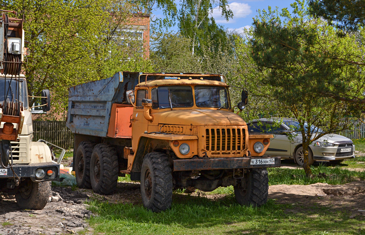 Калужская область, № К 316 НН 40 — Урал-5557