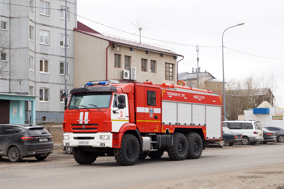 Архангельская область, № Н 200 ТА 29 — КамАЗ-43118-50