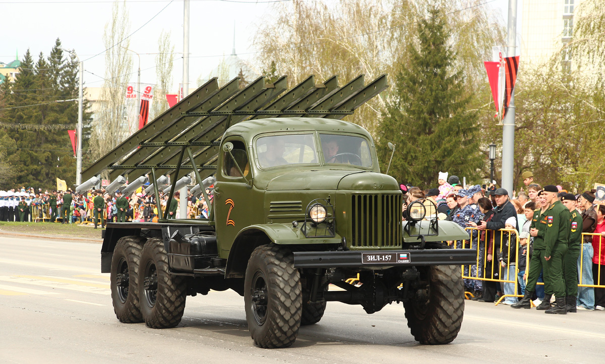 Омская область, № (55) Б/Н 0035 — ЗИЛ-157КЕ; Омская область — Автомобили без номеров