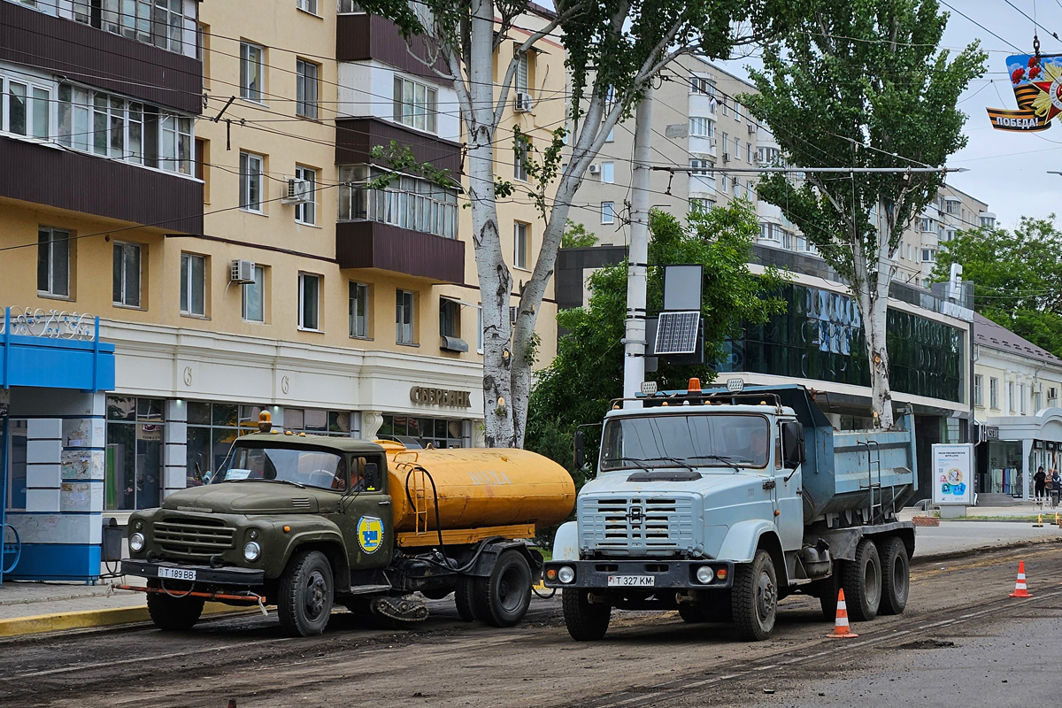 Молдавия, № Т 189 ВВ — ЗИЛ-130 (общая модель); Молдавия, № Т 327 КМ — ЗИЛ-133Д42