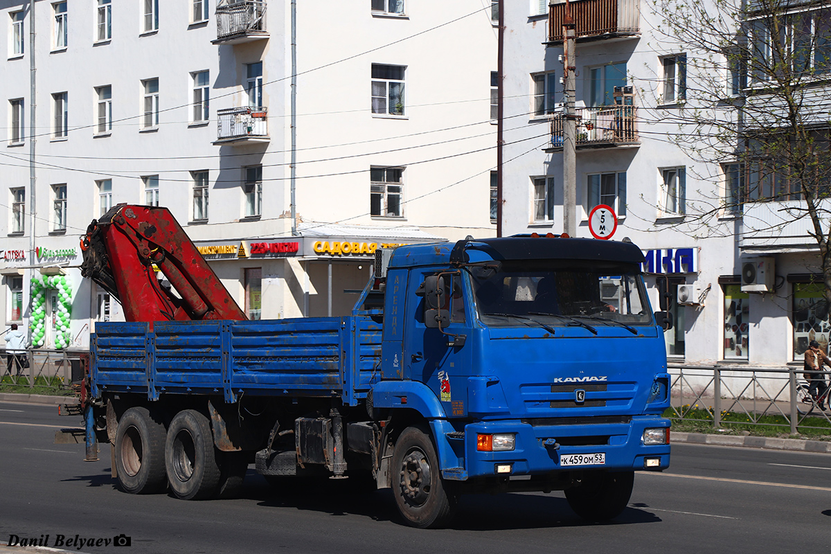 Новгородская область, № К 459 ОМ 53 — КамАЗ-65117 (общая модель)