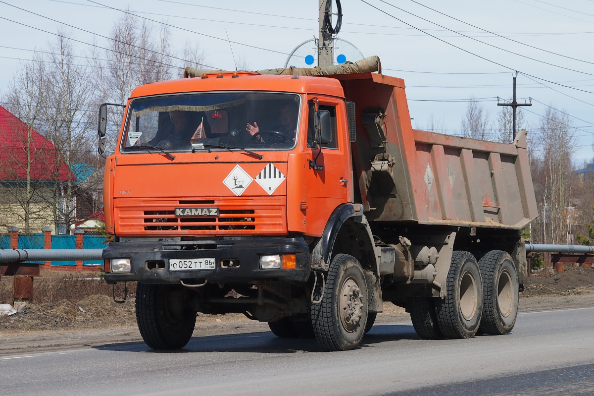 Ханты-Мансийский автоном.округ, № О 052 ТТ 86 — КамАЗ-65111 [651110]