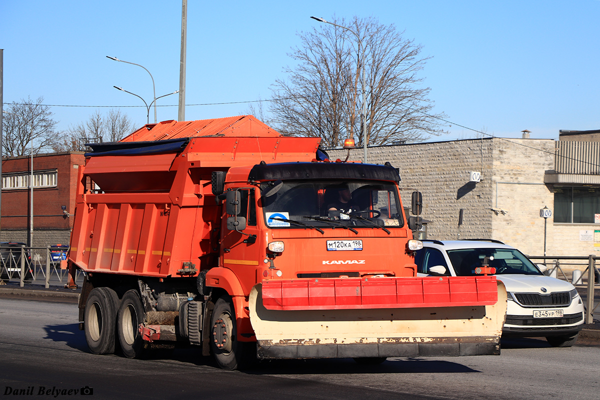 Санкт-Петербург, № М 120 КА 198 — КамАЗ-65115 (общая модель)