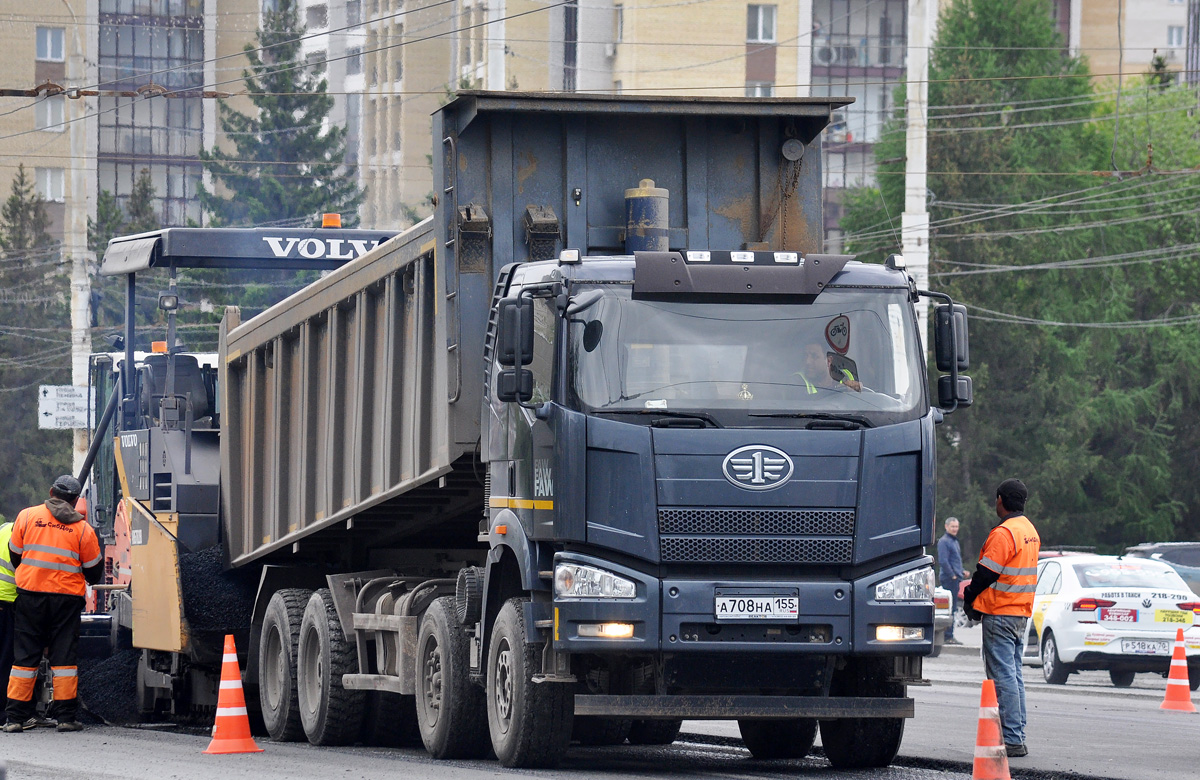 Омская область, № А 708 НА 155 — FAW J6 CA3310