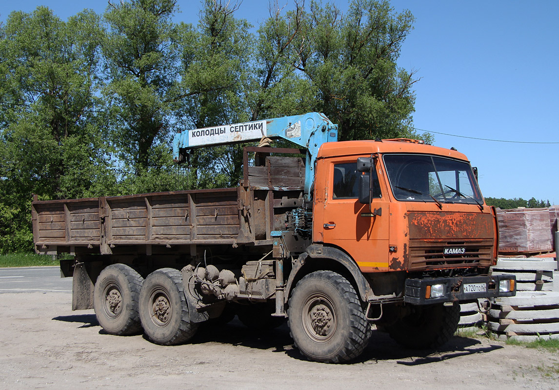 Рязанская область, № А 720 ТО 62 — КамАЗ-43101