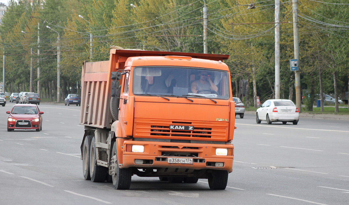 Челябинская область, № В 358 СН 174 — КамАЗ-6520 [652000]