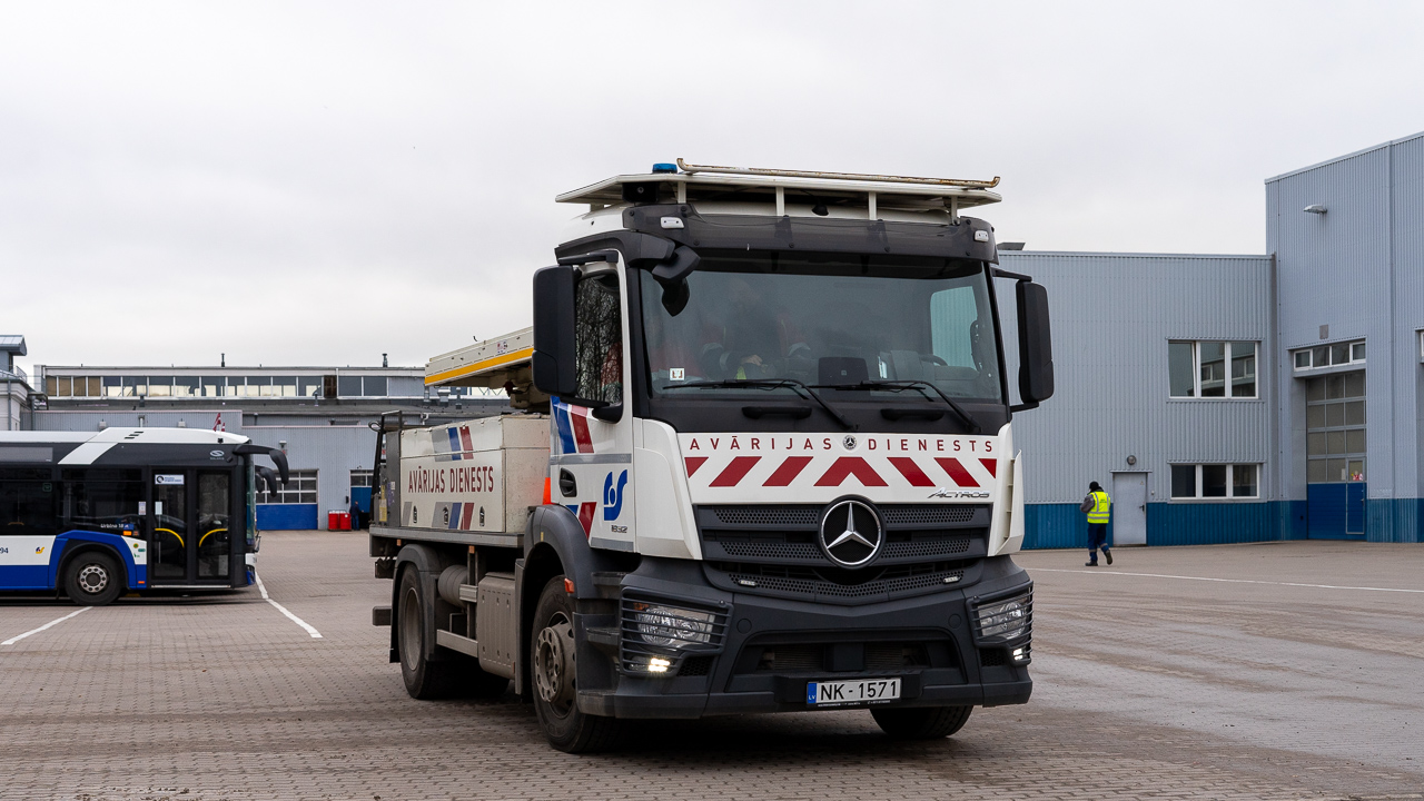 Латвия, № 84912 — Mercedes-Benz Actros ('2018)