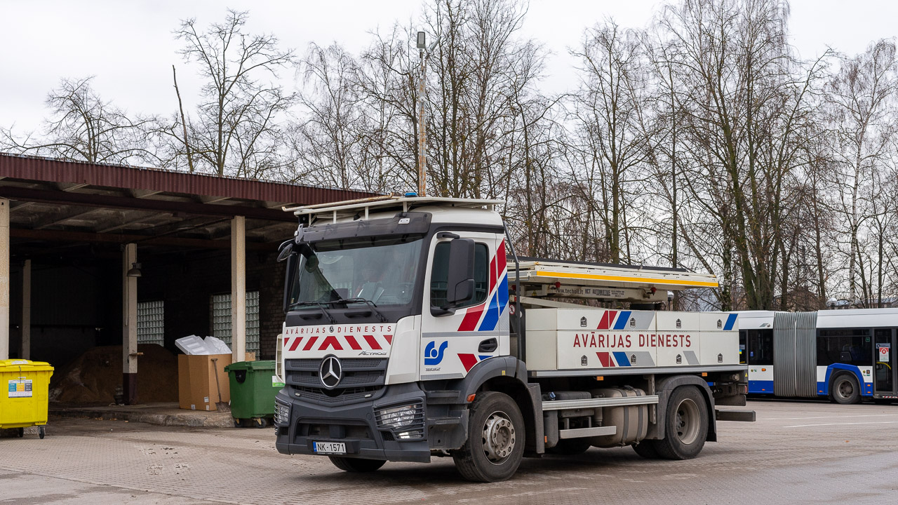 Латвия, № 84912 — Mercedes-Benz Actros ('2018)