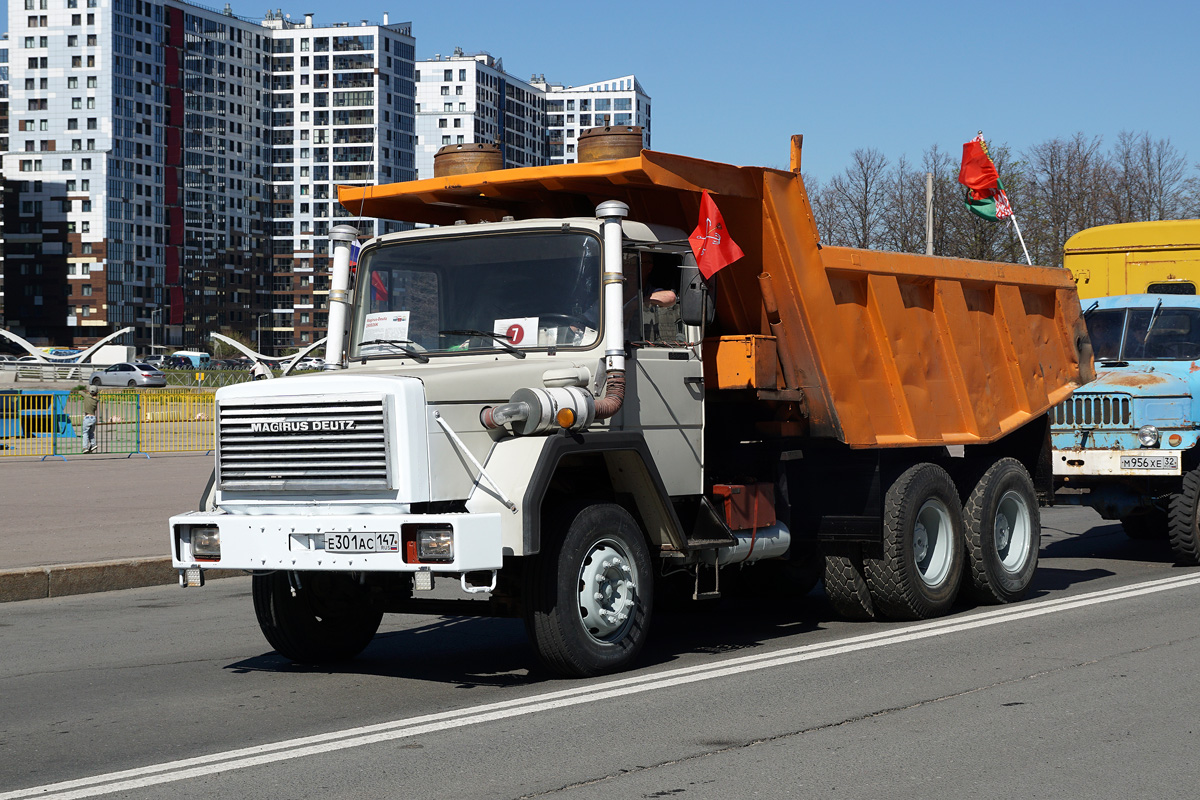 Ленинградская область, № Е 301 АС 147 — Magirus-Deutz 290D26K; Санкт-Петербург — Международный транспортный фестиваль "SPbTransportFest" (2019-... гг)