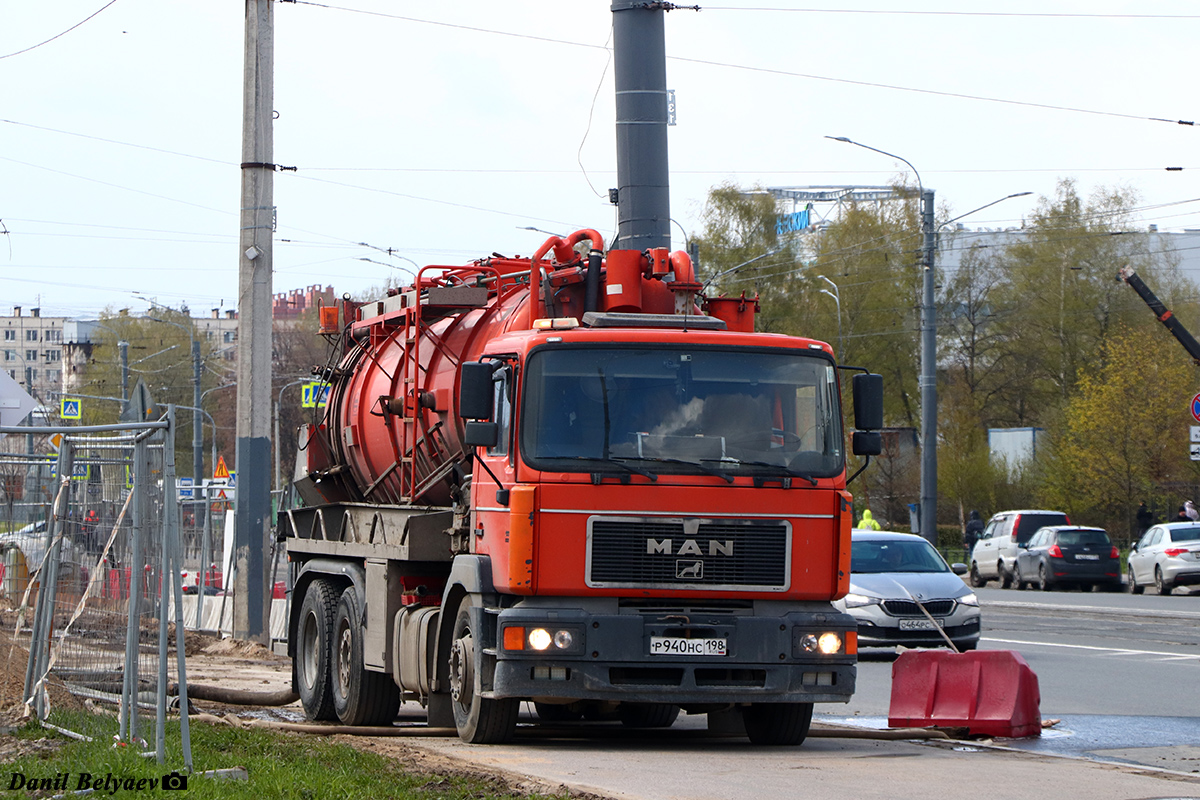 Санкт-Петербург, № Р 940 НС 198 — MAN F2000 19.xxx (общая)