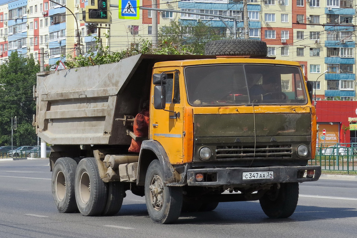 Волгоградская область, № С 347 АА 34 — КамАЗ-55111 [551110]