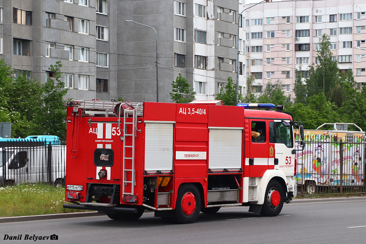 Санкт-Петербург, № В 915 УВ 178 — MAN TGM (общая модель)