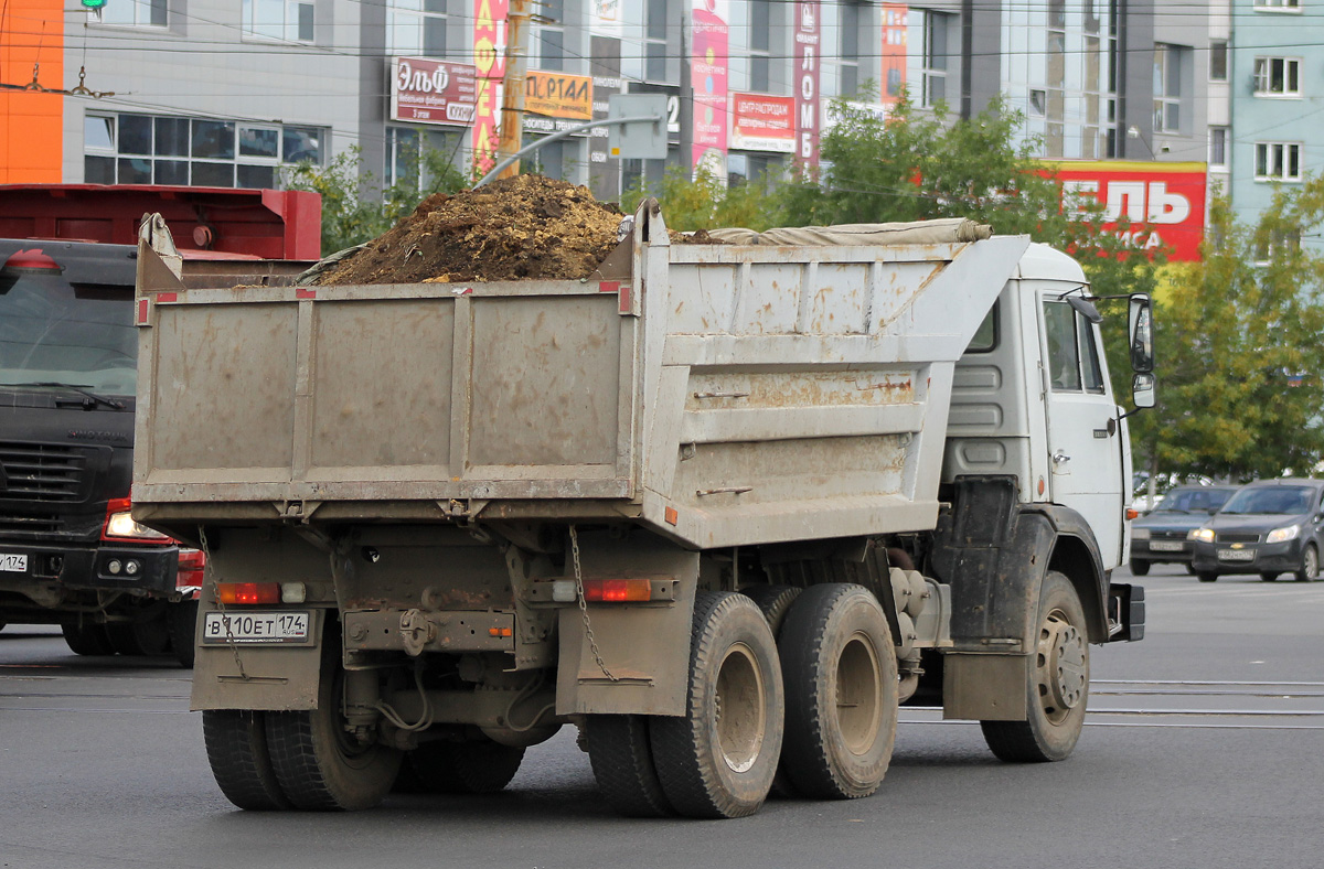 Челябинская область, № В 110 ЕТ 174 — КамАЗ-55111-01 [55111A]