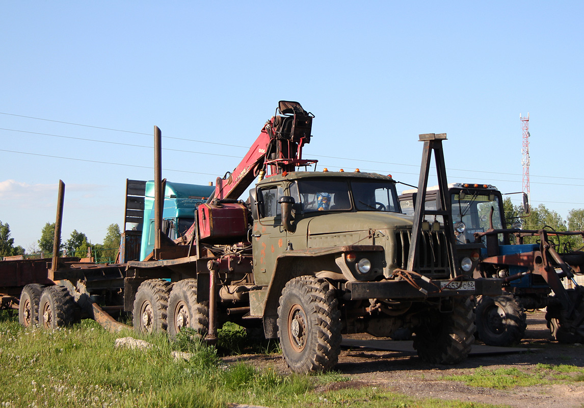 Рязанская область, № Р 653 РС 62 — Урал-4320 (общая модель)