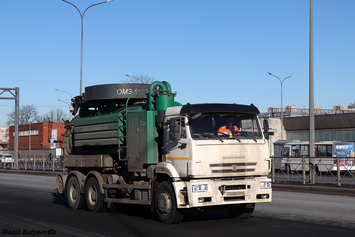 Санкт-Петербург, № С 548 ВТ 198 — КамАЗ-6520 (общая модель)