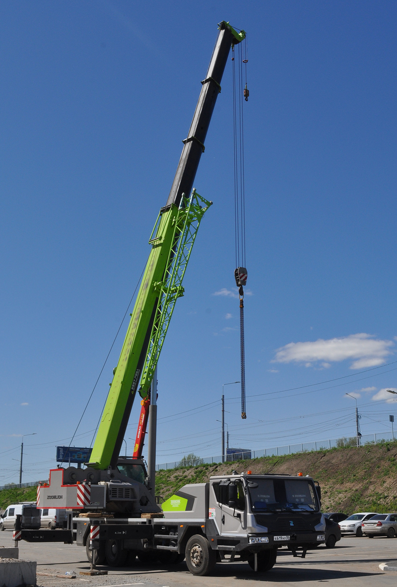 Омская область, № Х 619 НУ 55 — Zoomlion (общая модель)