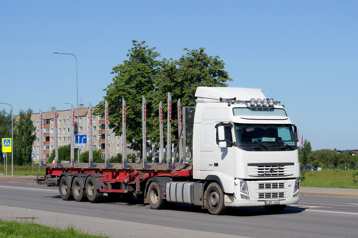 Литва, № LBR 002 — Volvo ('2008) FH.420