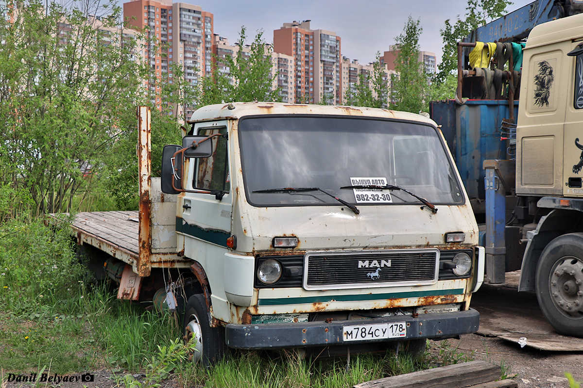 Санкт-Петербург, № М 784 СУ 178 — MAN Volkswagen G90