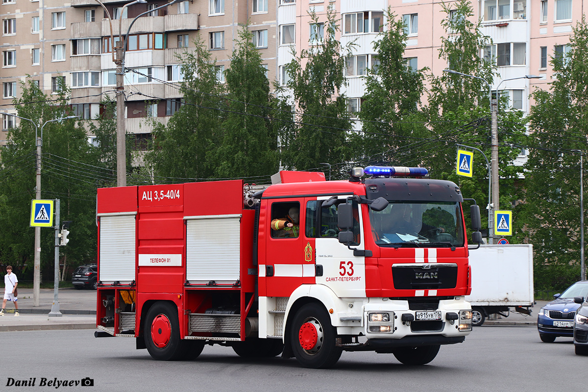 Санкт-Петербург, № В 915 УВ 178 — MAN TGM (общая модель)