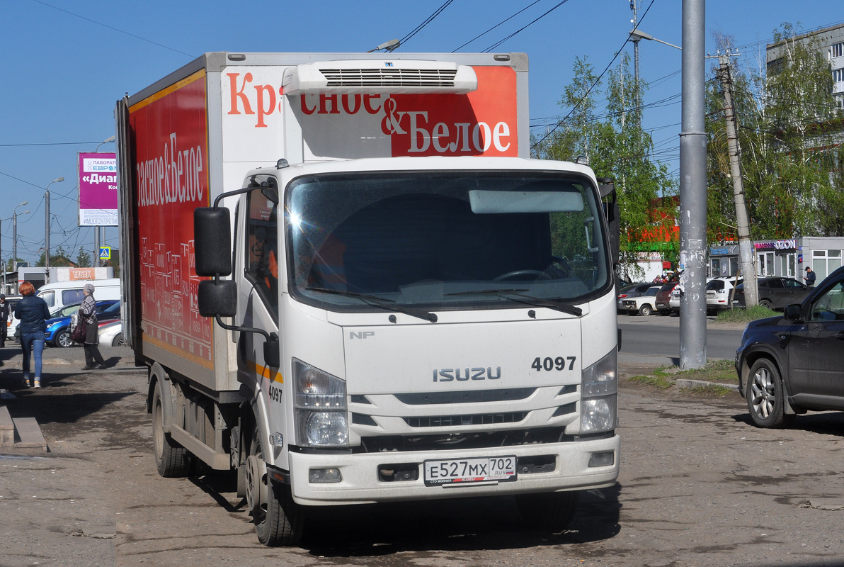 Омская область, № 4097 — Isuzu NРR75 [Z7X]