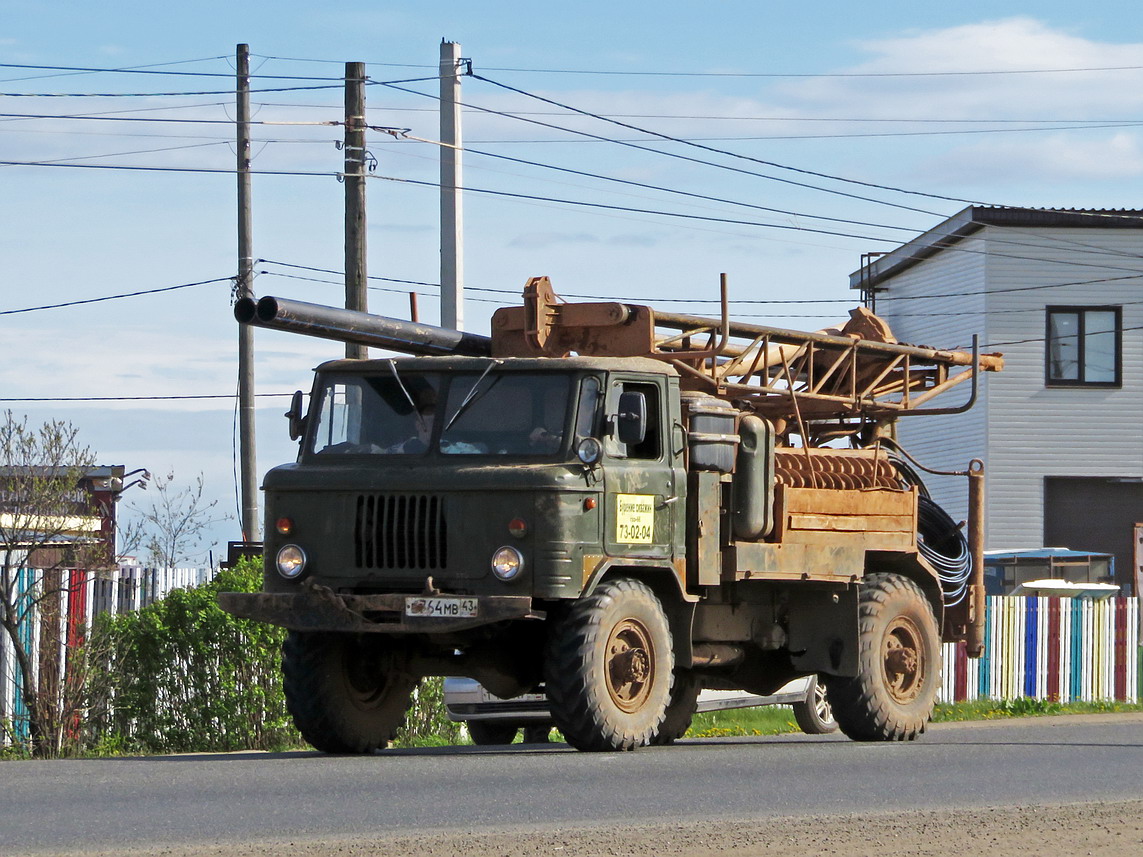 Кировская область, № Е 764 МВ 43 — ГАЗ-66-12