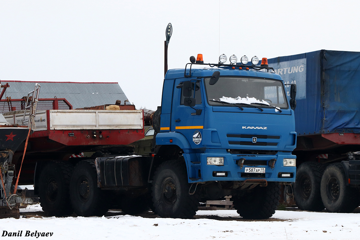 Ненецкий автономный округ, № Р 587 АР 11 — КамАЗ-65221-43 [652214]