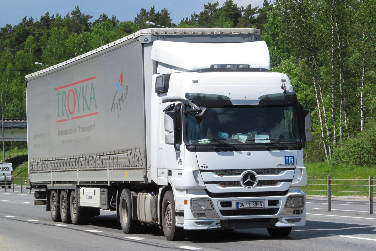 Турция, № 34 TY 6945 — Mercedes-Benz Actros ('2009) 1844