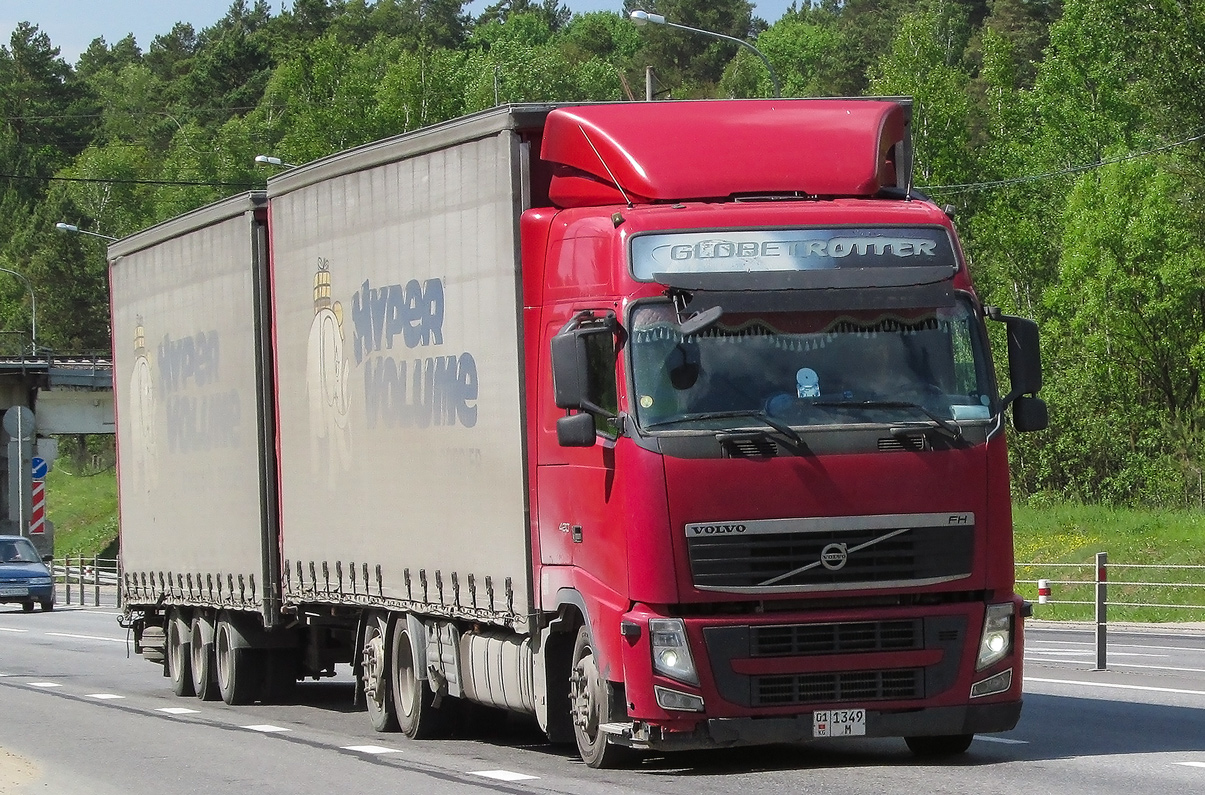 Киргизия, № 01 1349 M — Volvo ('2008) FH.420