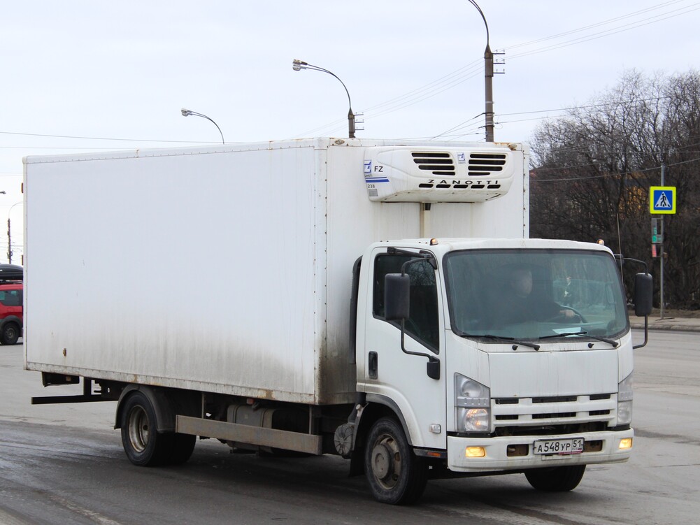 Мурманская область, № А 548 УР 51 — Isuzu NРR75 [Z7X]