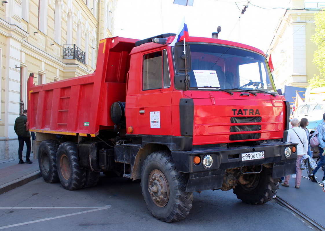 Санкт-Петербург, № С 990 КА 178 — Tatra 815-2 S3; Санкт-Петербург — Международный транспортный фестиваль "SPbTransportFest" (2019-... гг)