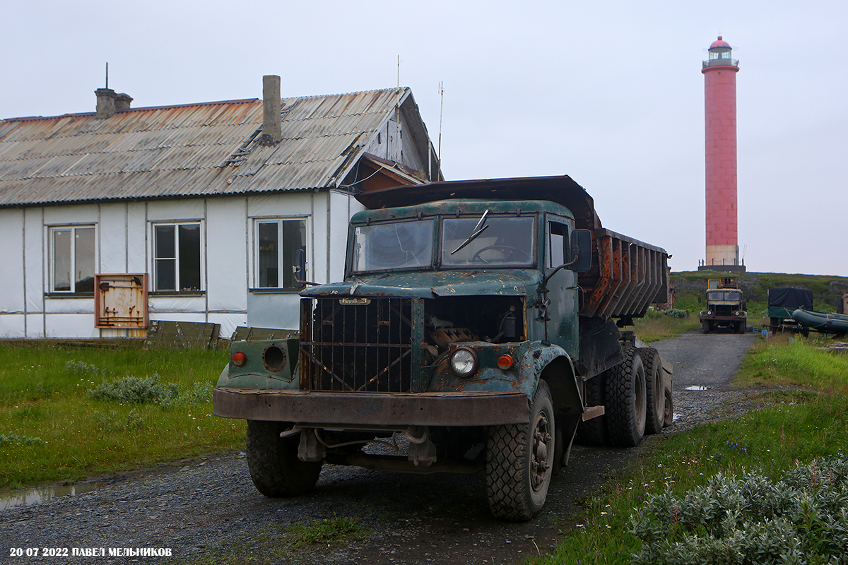 Мурманская область, № (51) Б/Н 0009 — КрАЗ-256Б1; Мурманская область — Автомобили без номеров