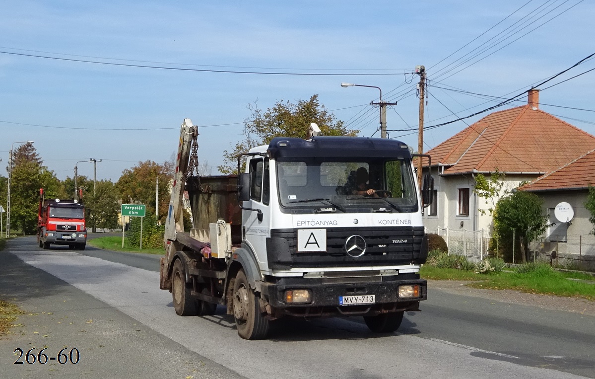 Венгрия, № MVY-713 — Mercedes-Benz SK 1824; Венгрия — Сбор винограда в Венгрии
