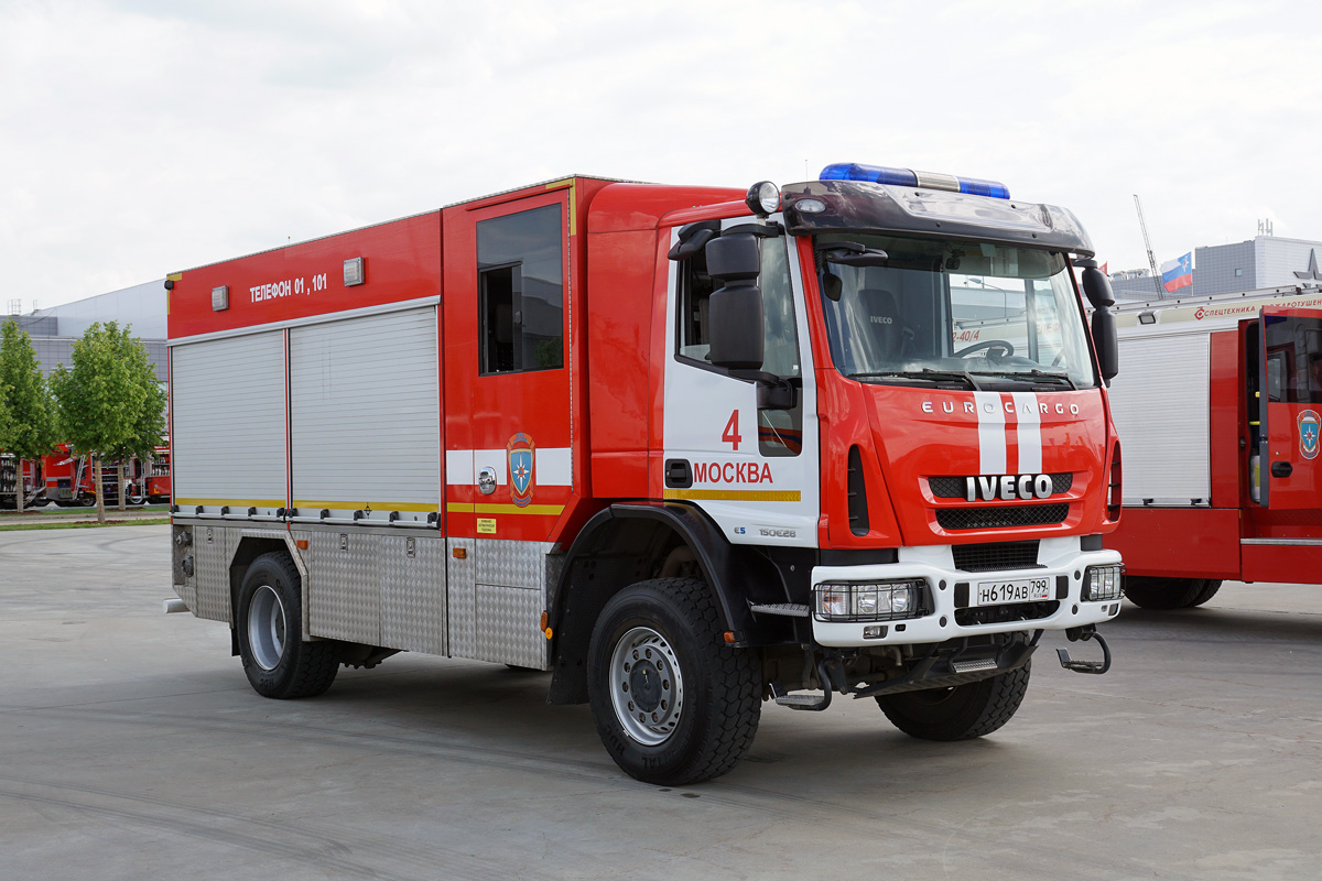 Москва, № Н 619 АВ 799 — IVECO-AMT EuroCargo ('2008); Московская область — Выставка "Комплексная безопасность — 2024"