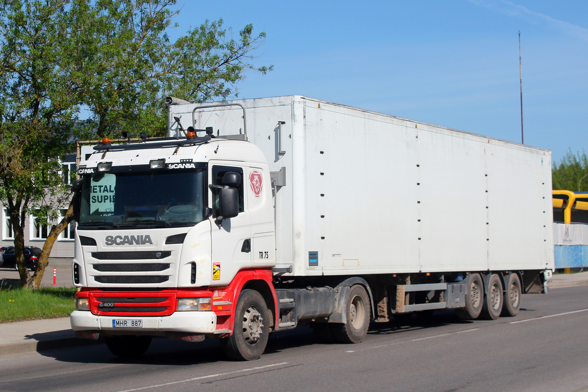 Литва, № MHR 887 — Scania ('2009) G400