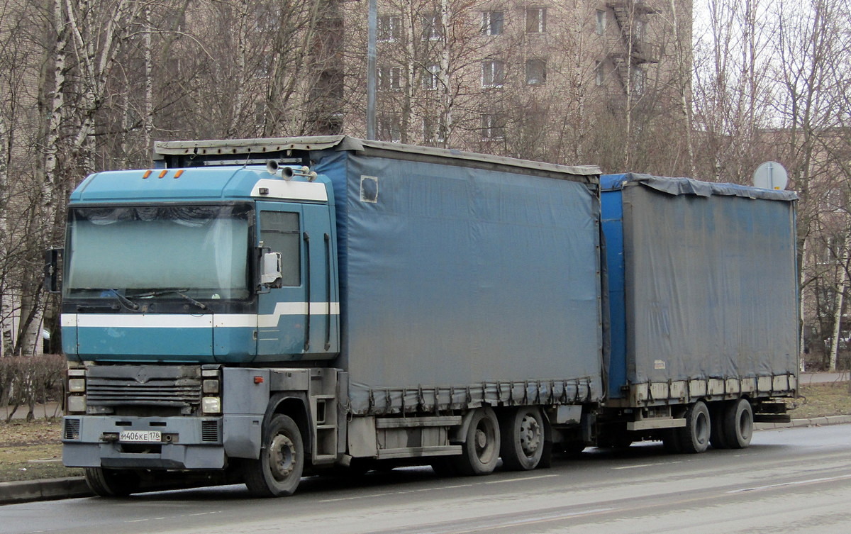 Санкт-Петербург, № М 406 КЕ 178 — Renault Magnum AE ('1990)